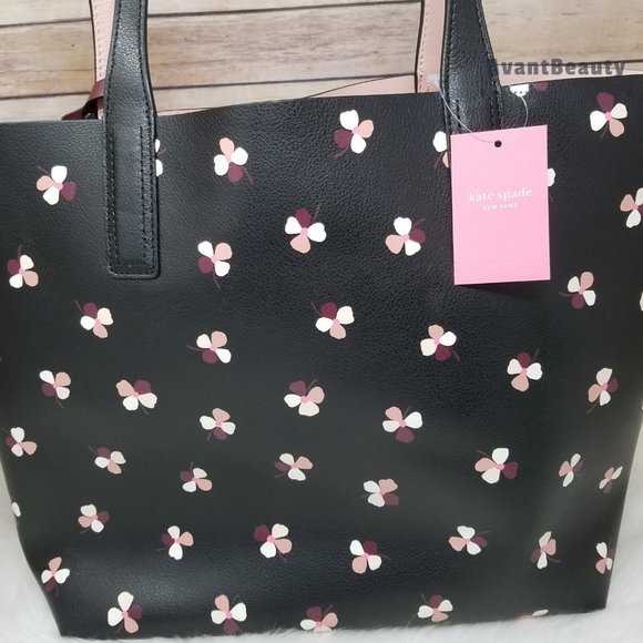 Kate Spade Large Pup Puppy Dog Reversible Tote New - Picture 14 of 15
